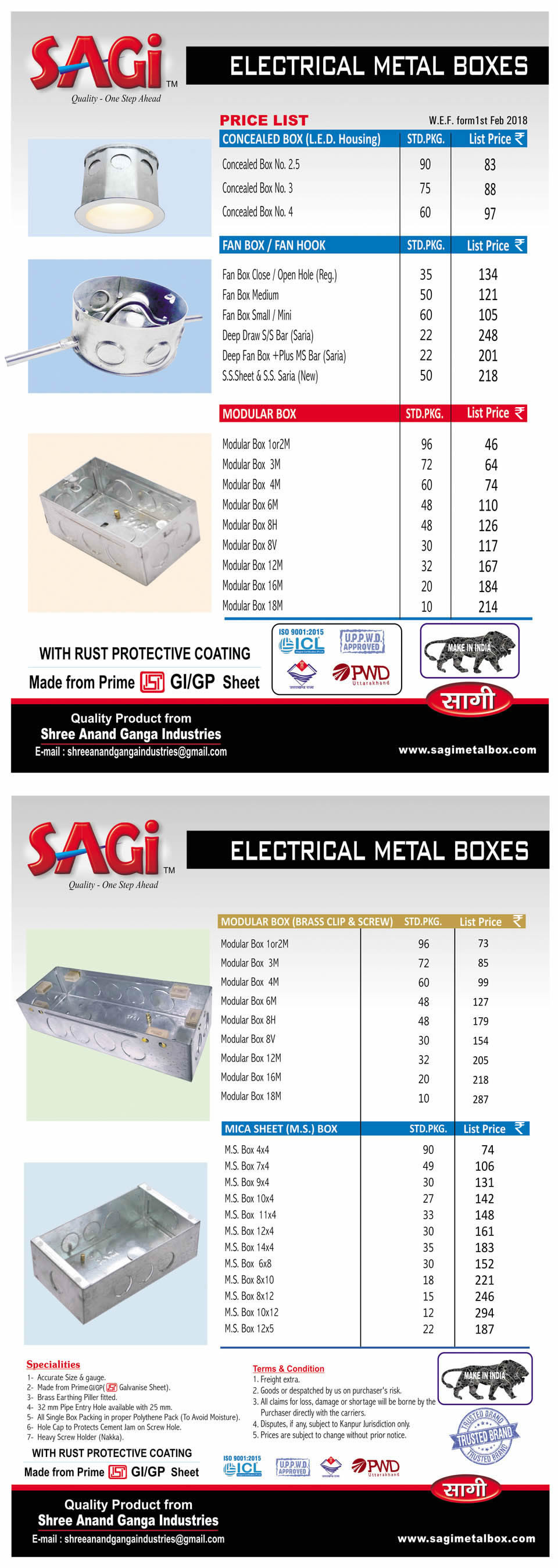 Metal on sale box supplier